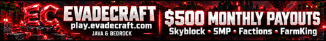 EvadeCraft Minecraft Server Banner
